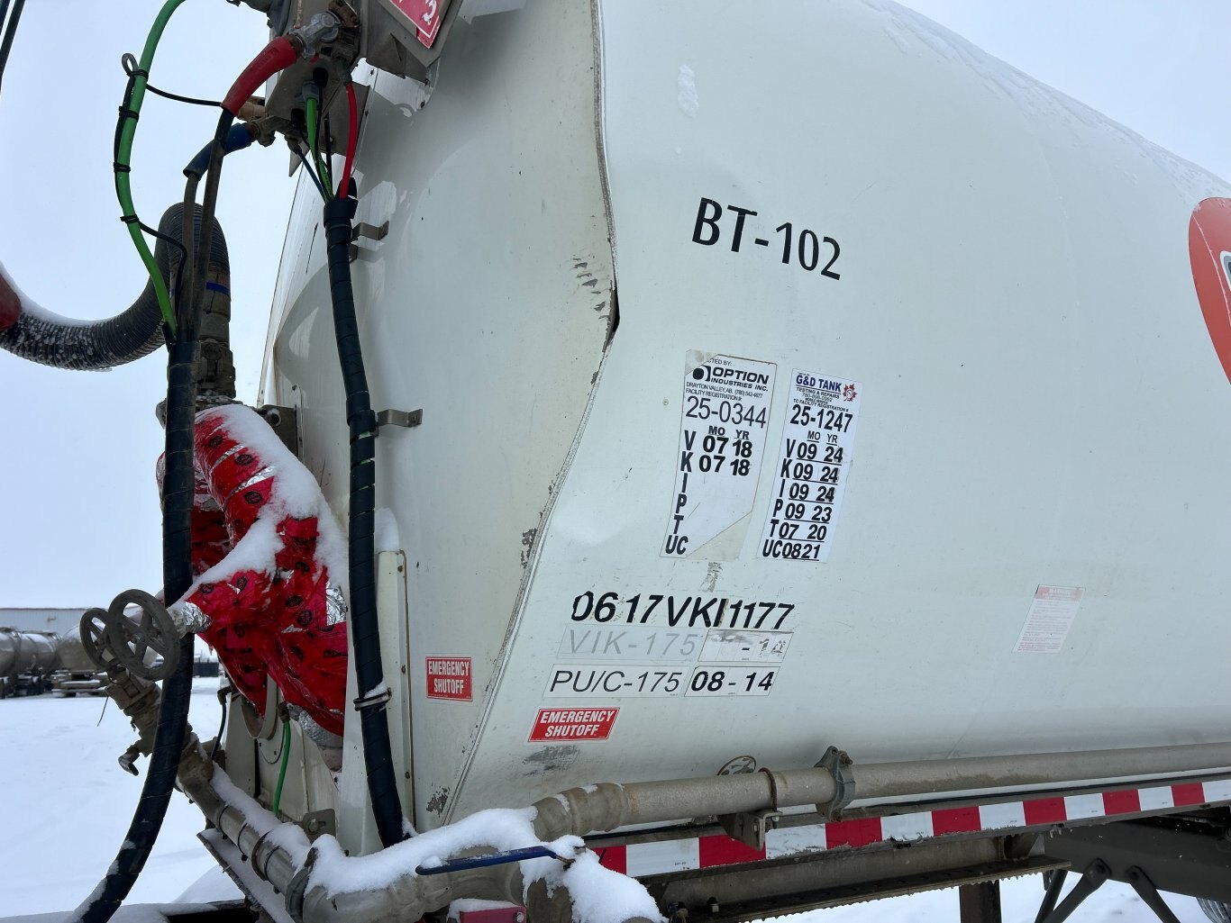 2015 Remtec TC407 Super B Tanker Trailer