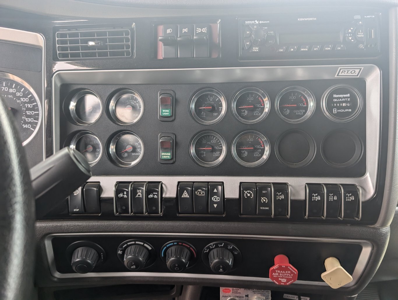 2013 Kenworth T800 Tandem/Tri drive Altec 40 127 Boom Truck