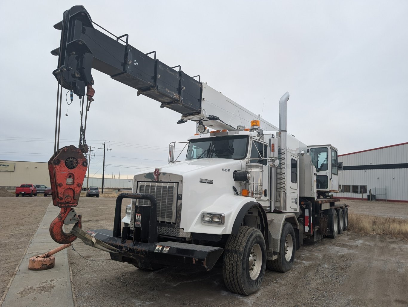 2013 Kenworth T800 Tandem/Tri drive Altec 40 127 Boom Truck