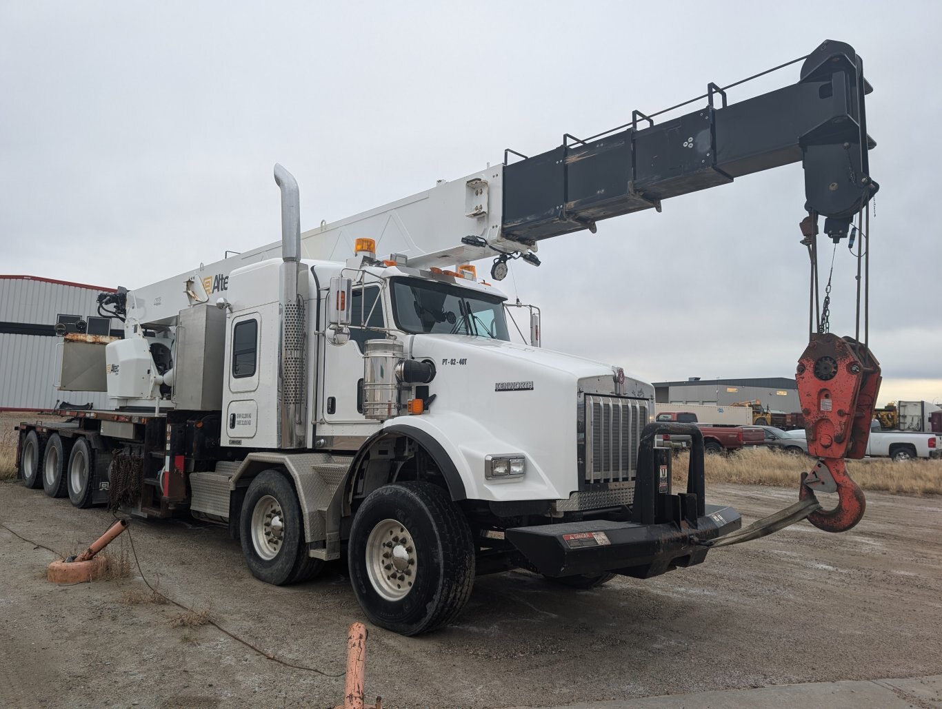 2013 Kenworth T800 Tandem/Tri drive Altec 40 127 Boom Truck