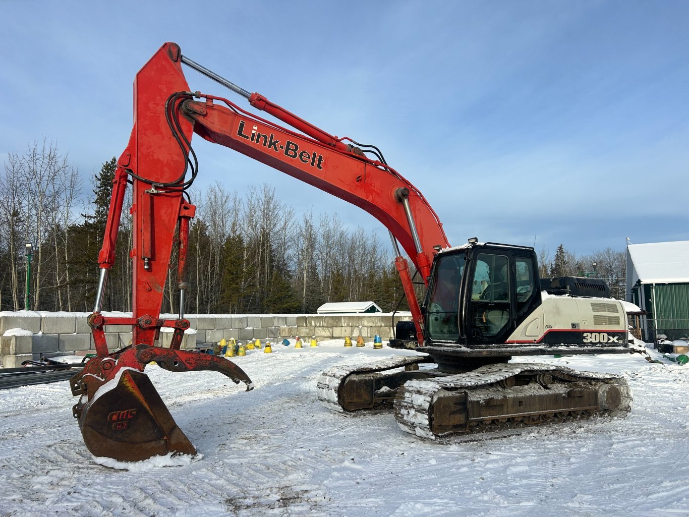 2013 Link Belt 300x3 Excavator w/ Thumb