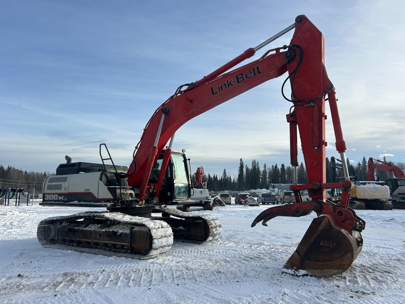 2013 Link Belt 300x3 Excavator w/ Thumb