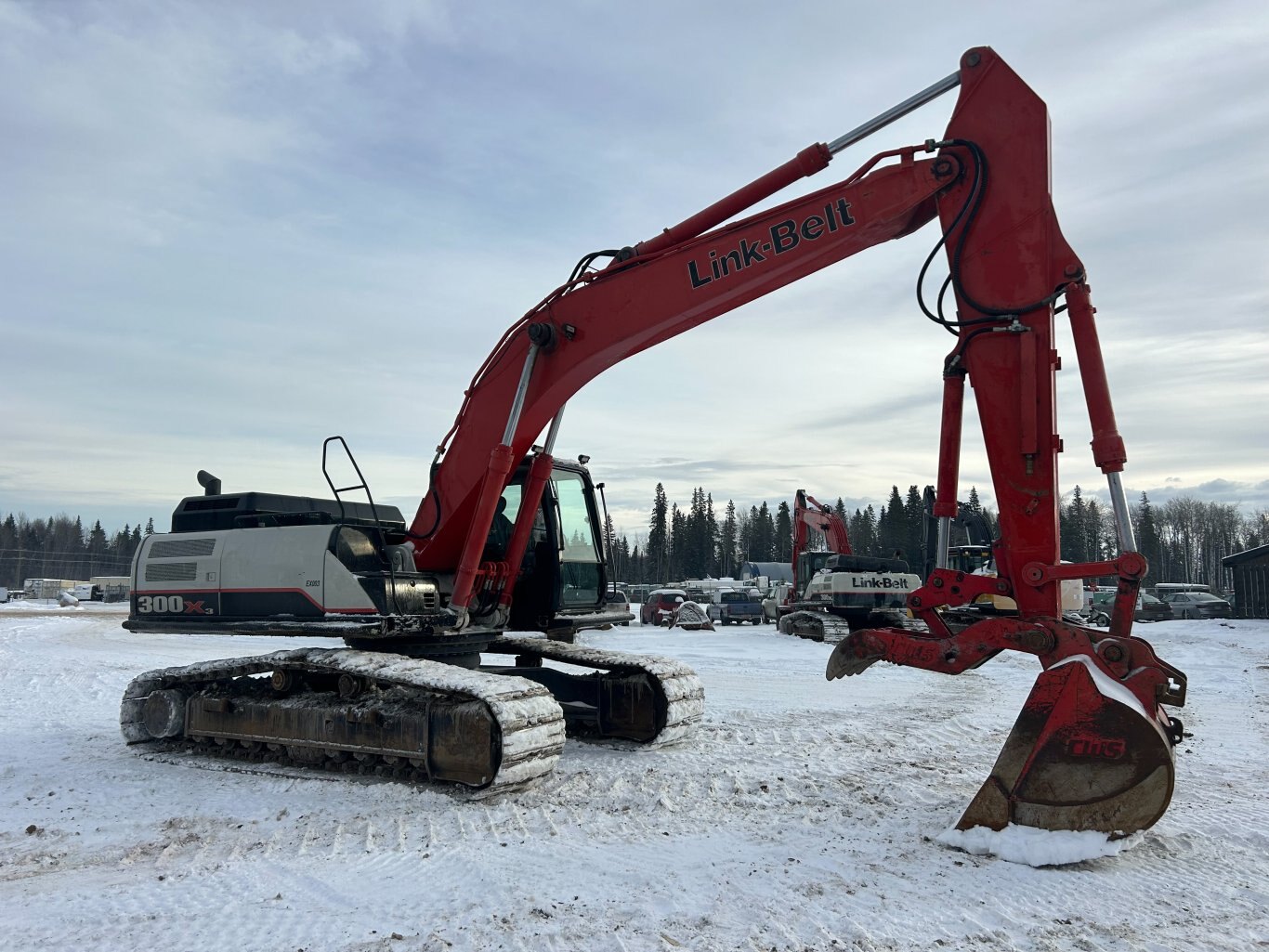 2012 Link Belt 300x3 Excavator w/ Thumb