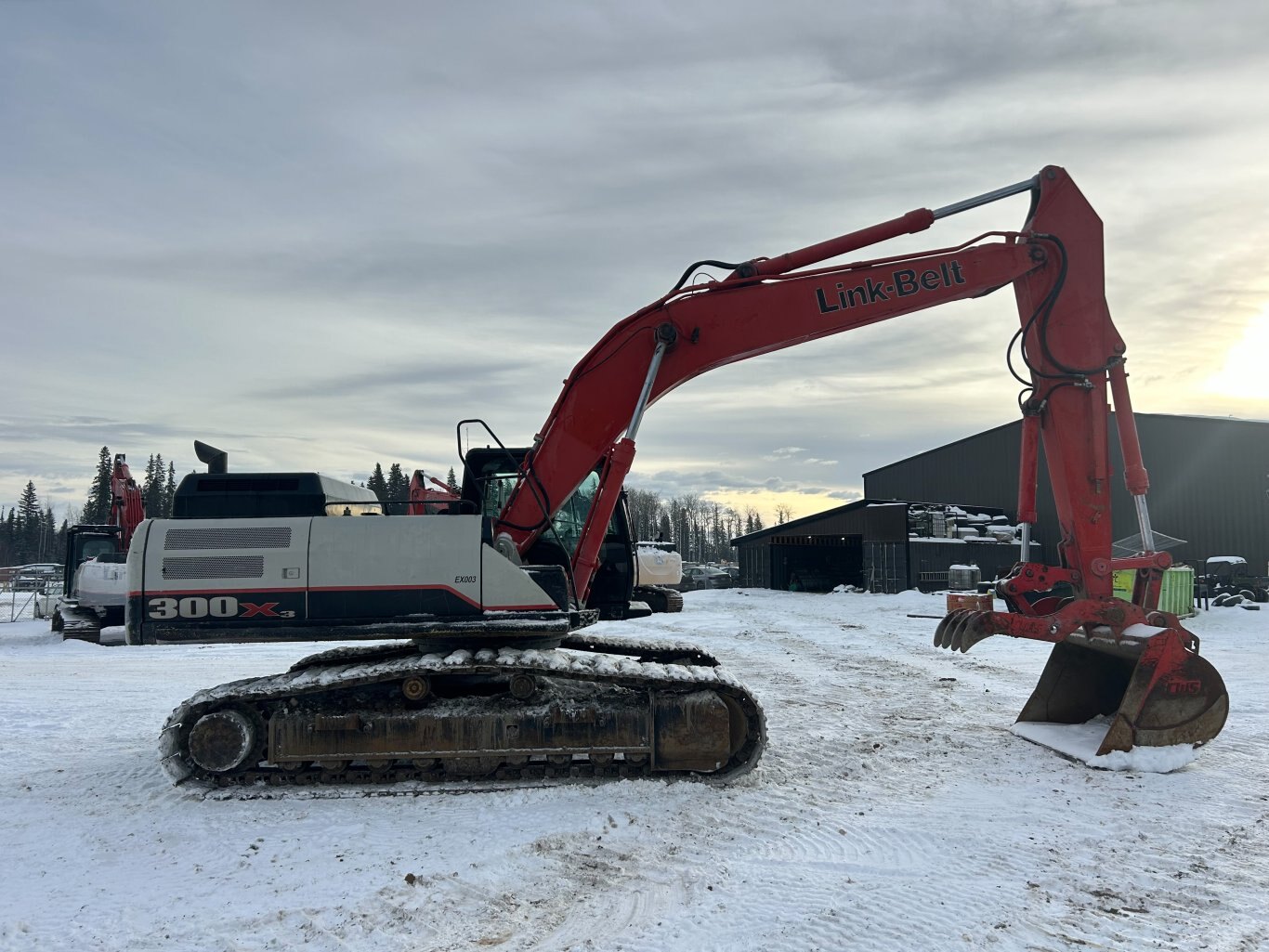 2012 Link Belt 300x3 Excavator w/ Thumb