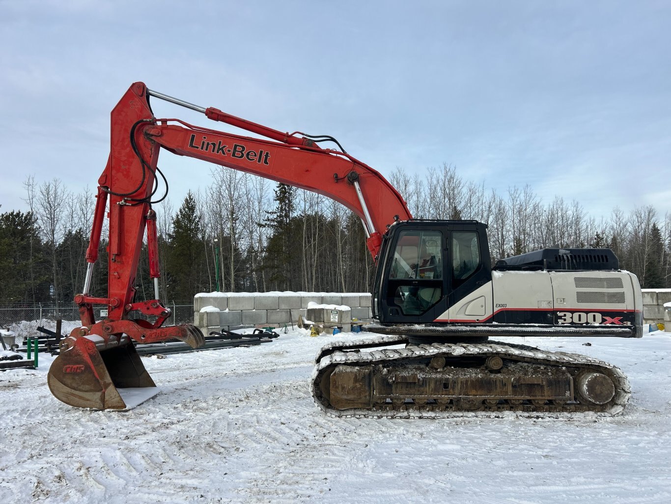 2012 Link Belt 300x3 Excavator w/ Thumb