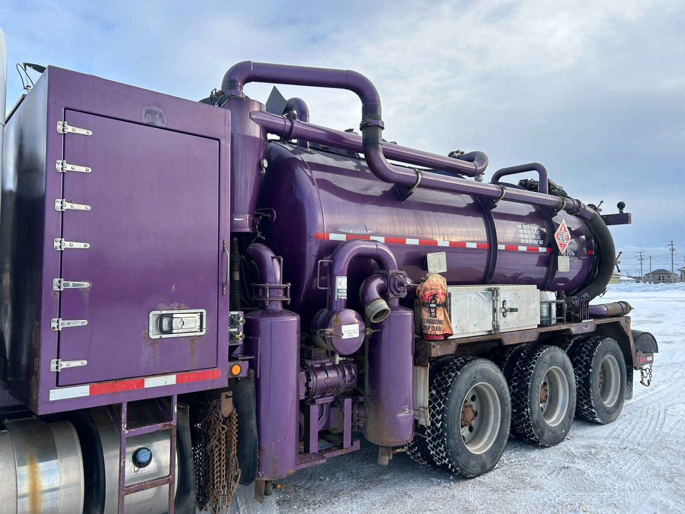 2012 Kenworth T800 Tridrive Combo Vac Truck