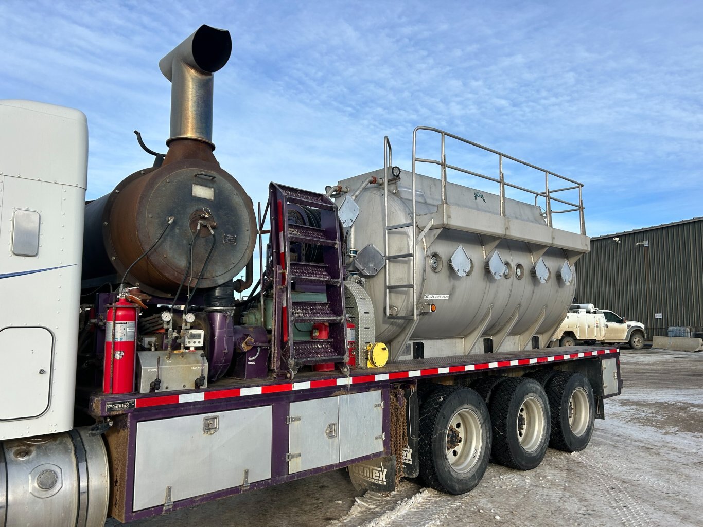 2009 Kenworth T800 Tridrive Hot Oiler truck