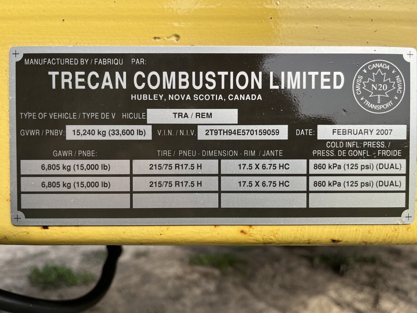 2007 Trecan 60 PH Snow Melter