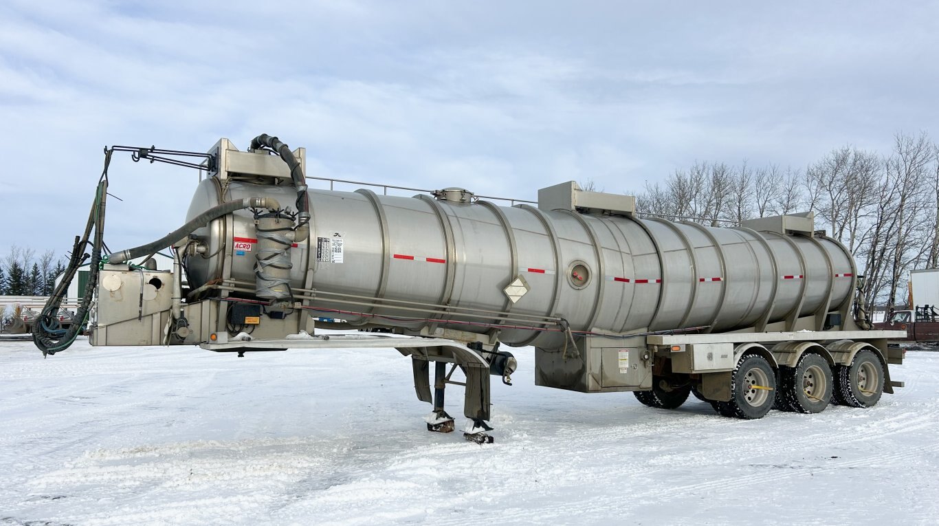 2018 Acro TC 412 Stainless Steel Vac trailer