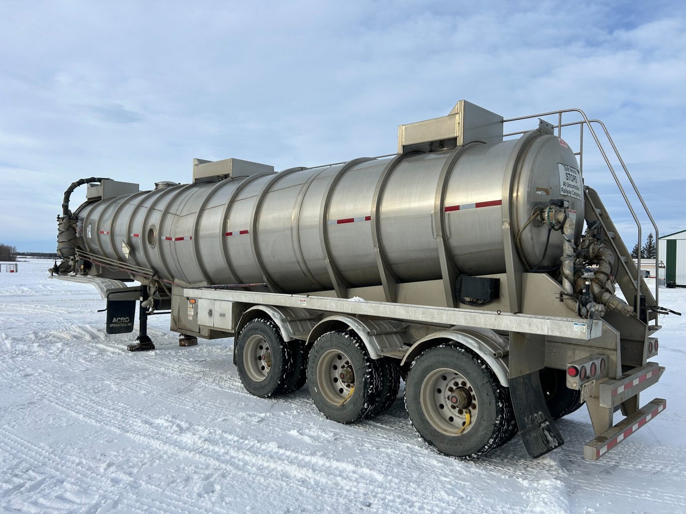 2018 Acro TC 412 Stainless Steel Vac trailer