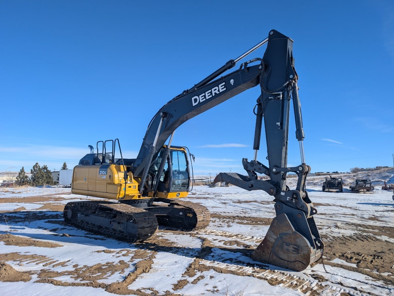 2018 John Deere 210G LC Excavator w/ Thumb