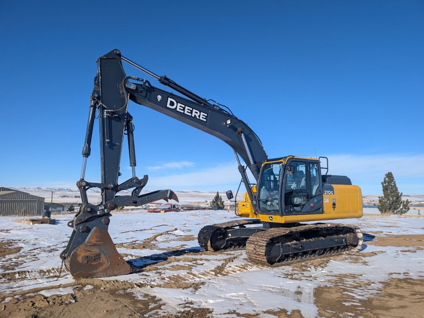 2018 John Deere 210G LC Excavator w/ Thumb