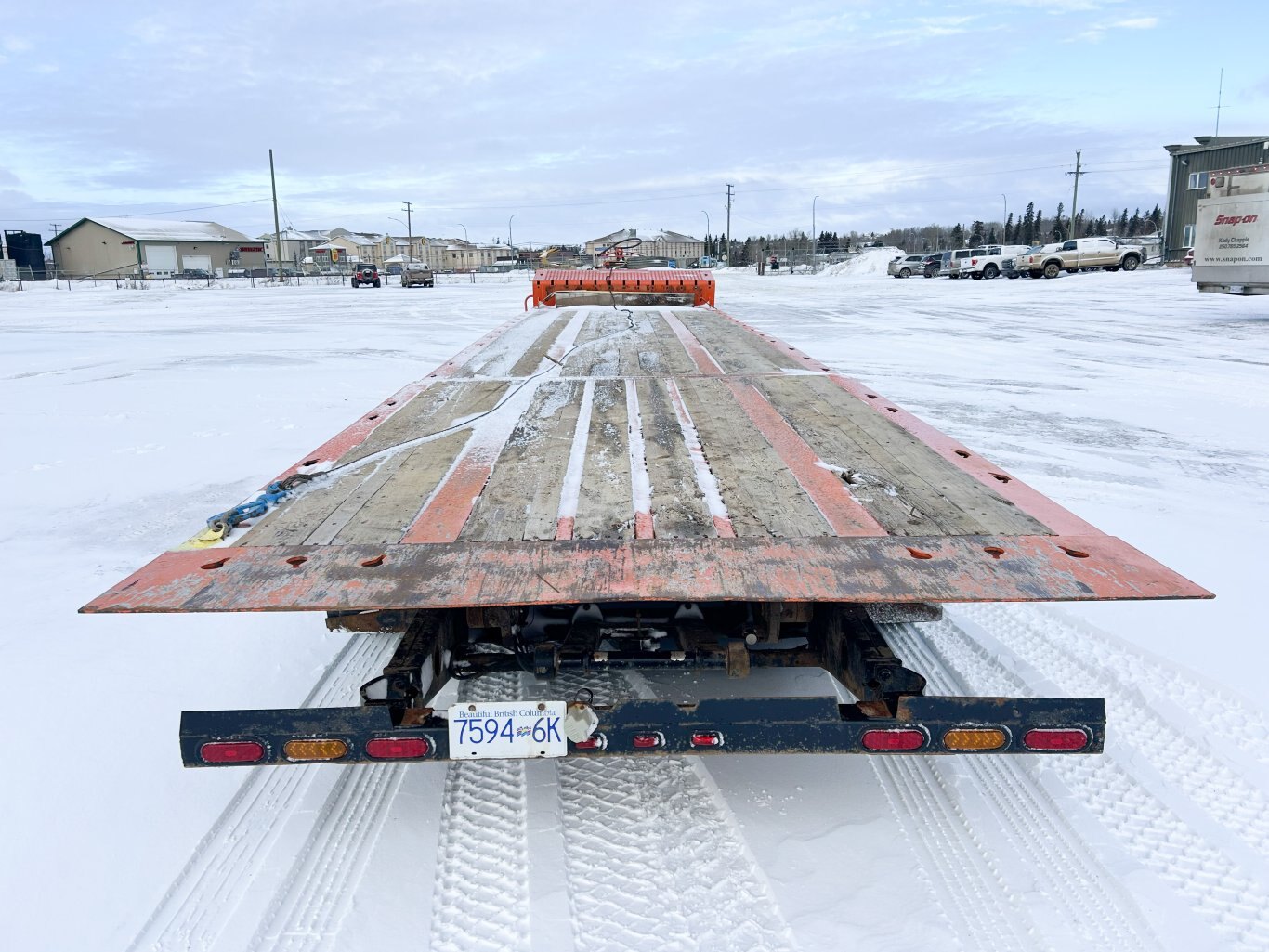 2006 Landoll 48' Hydraulic Beaver tail trailer