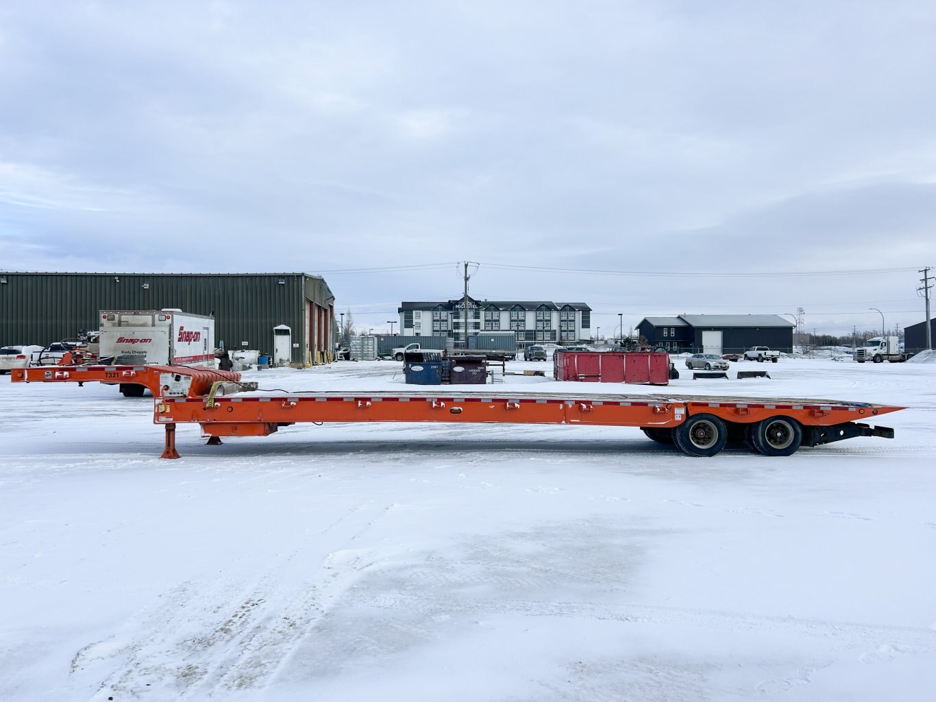 2006 Landoll 48' Hydraulic Beaver tail trailer