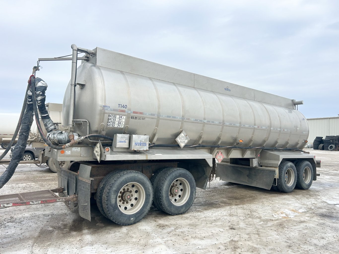 2012 Tremcar TC407 Super B tanker trailer