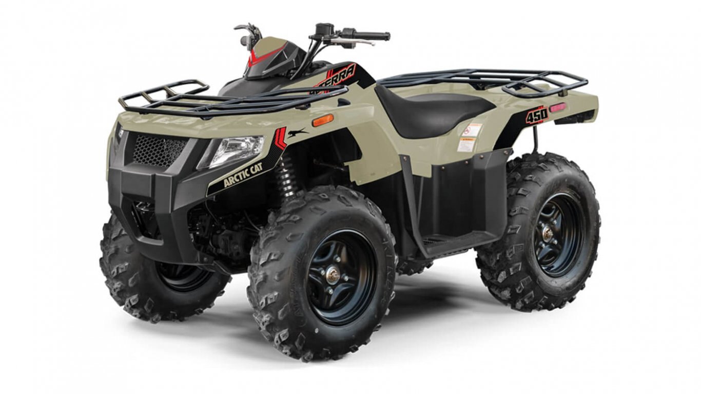 2024 Arctic Cat Alterra 450 Coyote Tan