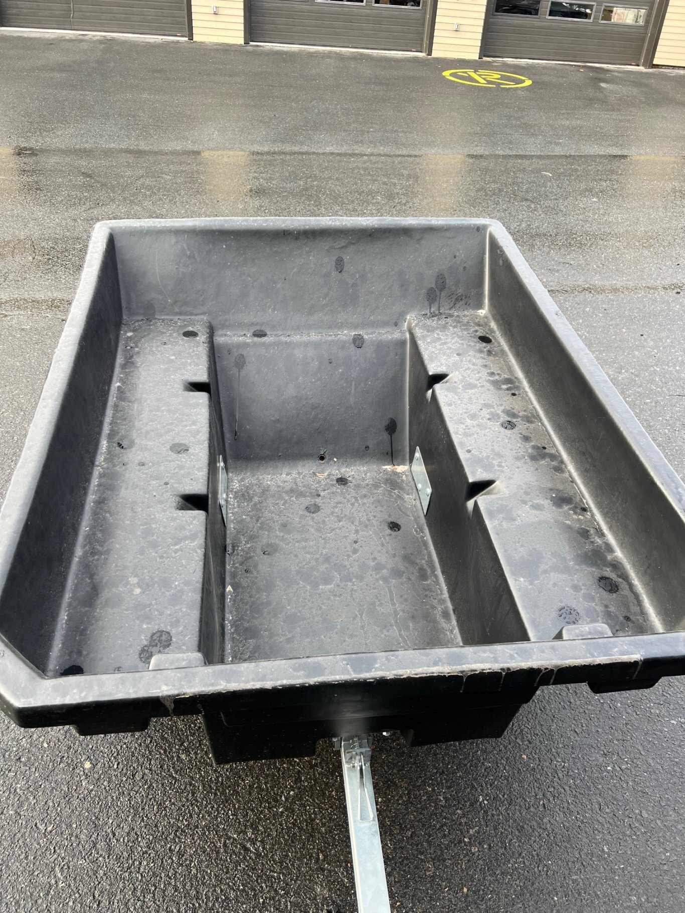 Remorque VTT 2025 Resmark Bush Burro Noir idéale pour VTT / Side by Side pour travaux légers.