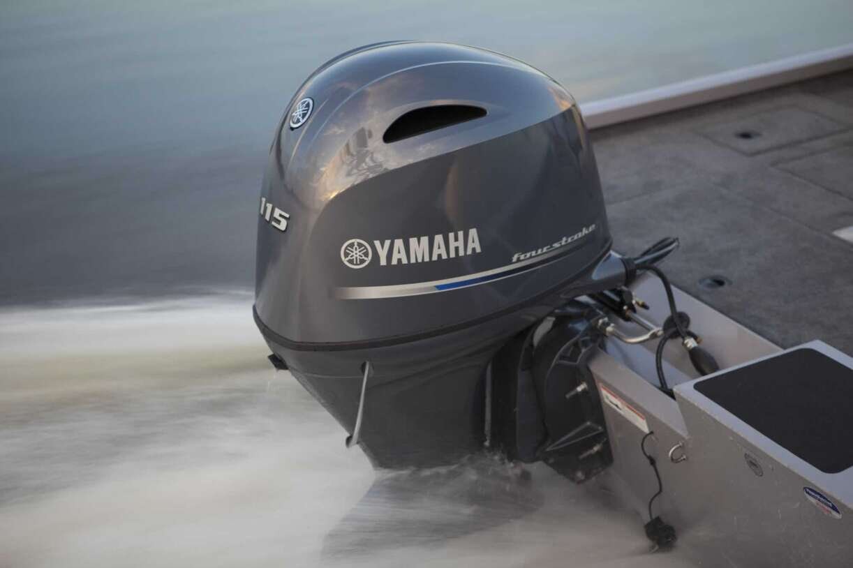 Yamaha F115 Bluish Gray Metallic