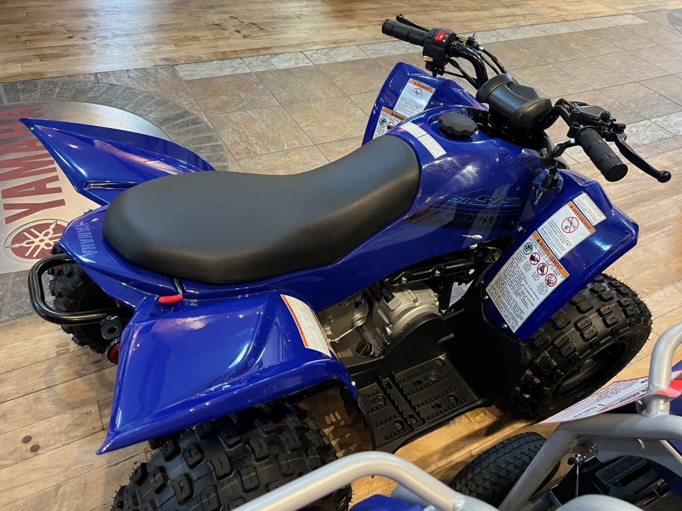 VTT Yamaha YFZ50 2025 Bleu 50cc pour jeunes enfants