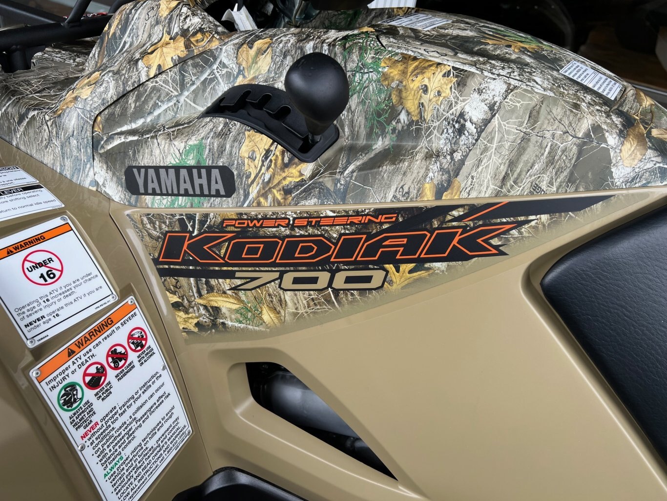 VTT Yamaha Kodiak 700 EPS 2024 Camo modèle Utilitaire / Tout Usages