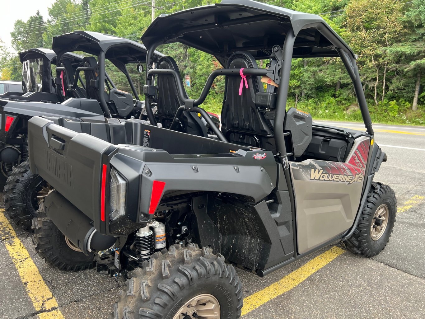 Side by Side Yamaha WOLVERINE(MD) X2 850 EPS SE 2024 Titan/noir tactique Modèle Utilitaire / Tout Usage