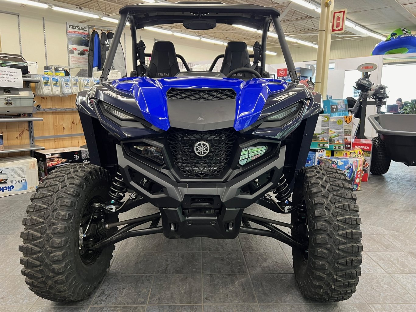 Side by Side Yamaha WOLVERINE(MD) RMAX(MC) 2 1000 SPORT 2024 Bleu Team Yamaha Modèle Utilitaire Sport