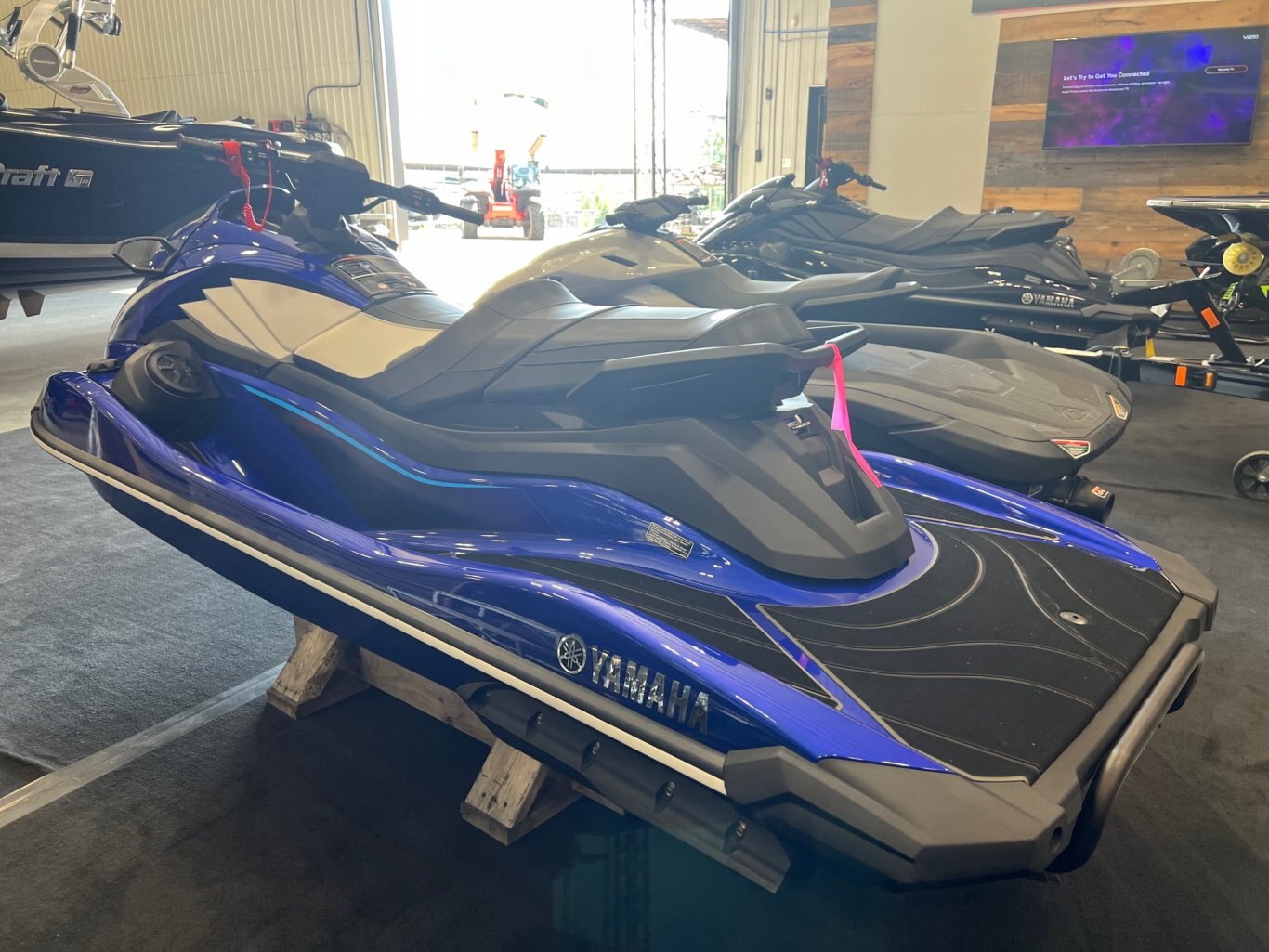 Motomarine Yamaha Waverunner GP1800 SVHO W/Audio Bleu & Noir Modèle Performance