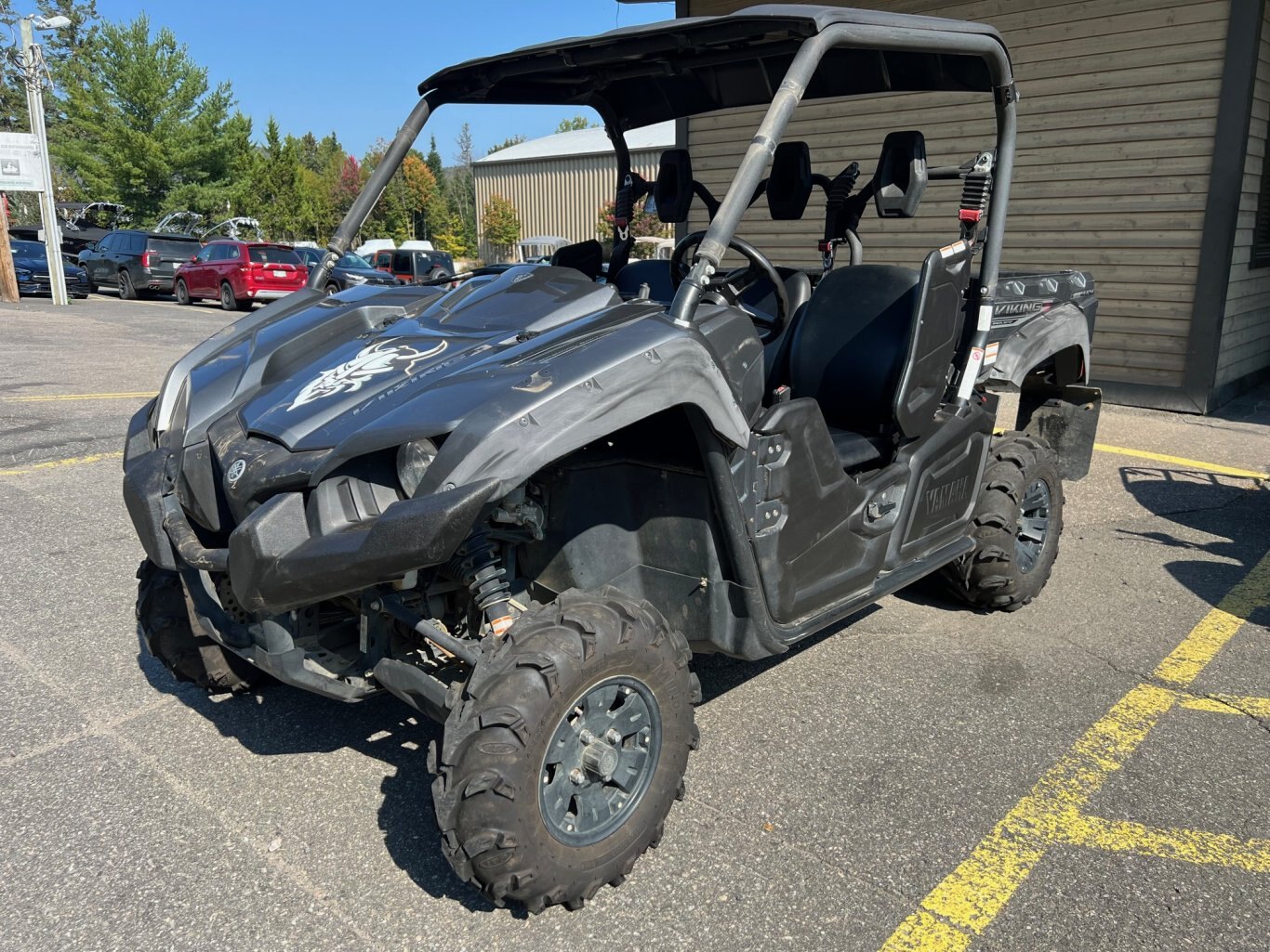 Side by Side Yamaha Viking 700 2016 EPS SE Noir Modèle Utilitaire Idéale pour le Travail À ne pas Manquer!