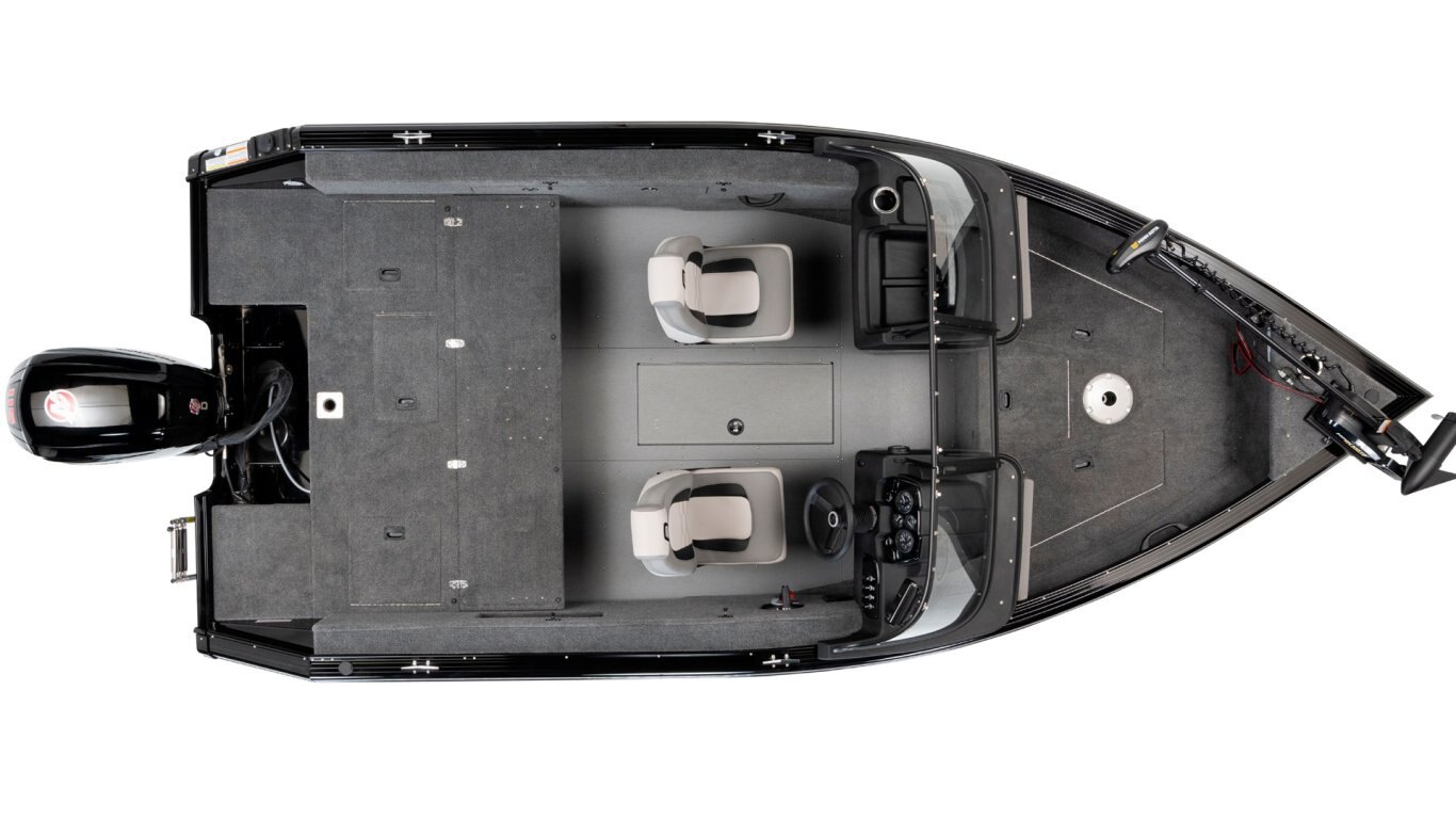 2025 Princecraft Sport 175 MAX Phantom grey and black