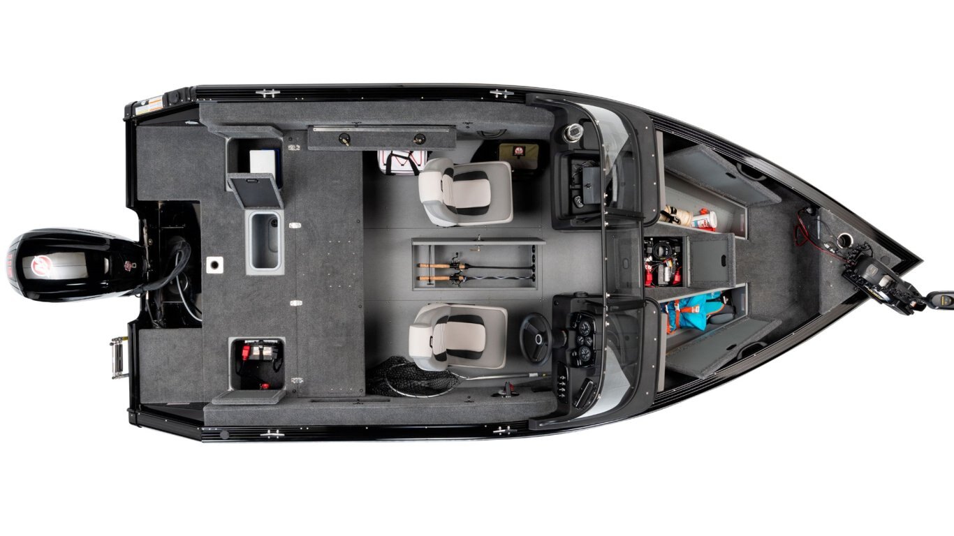 2025 Princecraft Sport 175 MAX Phantom grey and black