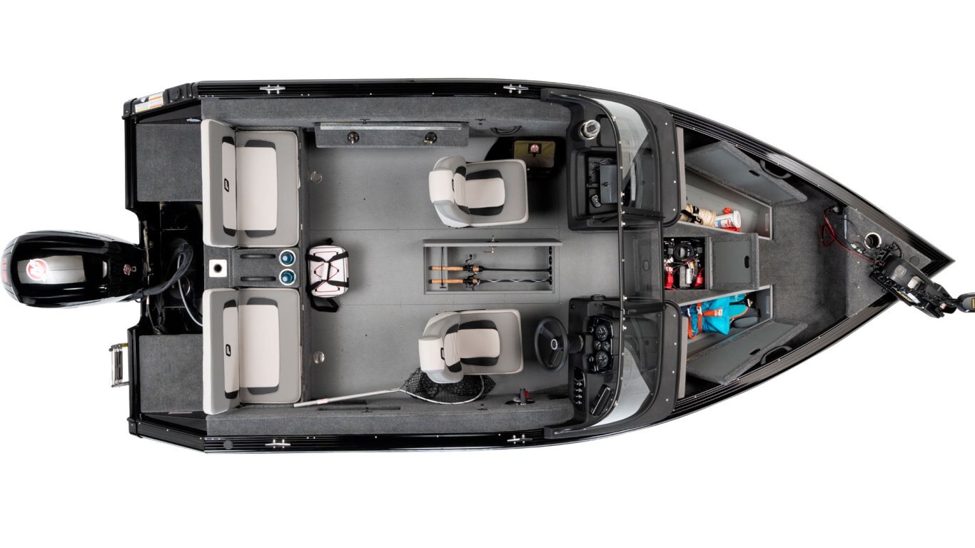 2025 Princecraft Sport 175 MAX Phantom grey and black