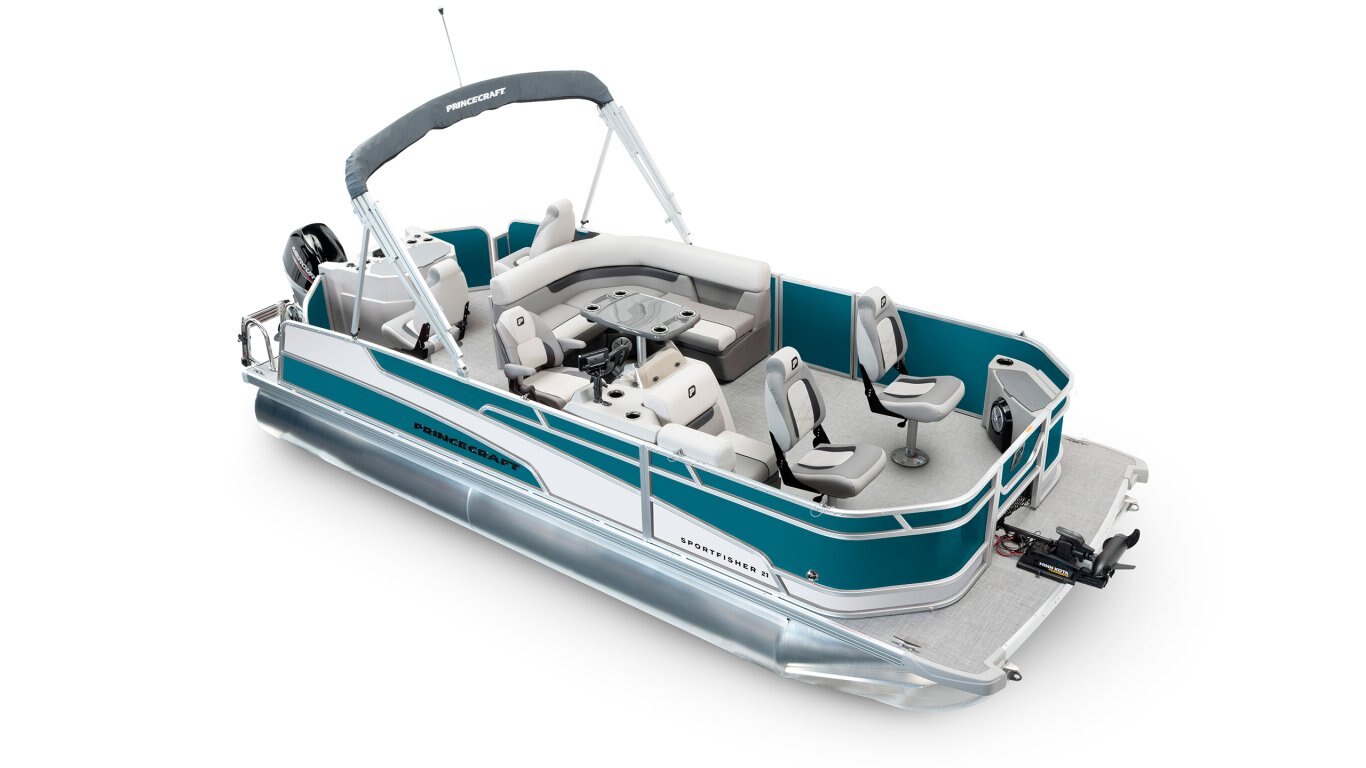 2025 Princecraft Sportfisher 21 4S Miami harbour Onyx White Edition