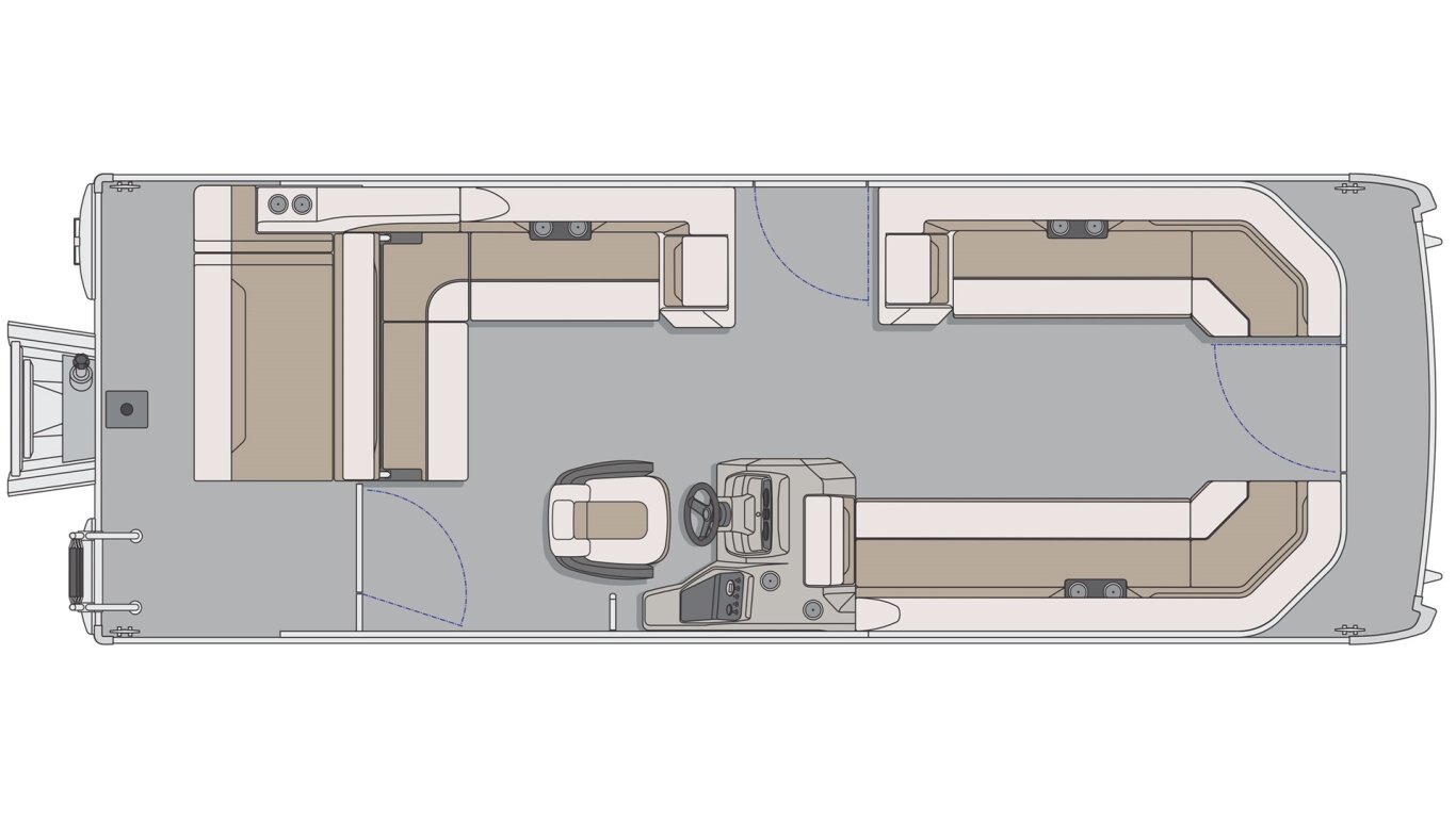 2025 Princecraft Vectra 25 RL Pearl grey Copper Special Edition