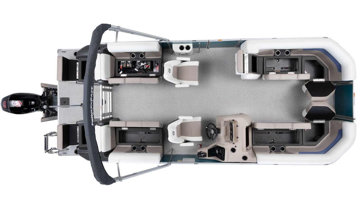 2025 Princecraft Vectra 23 XT Black Nautical Blue Edition