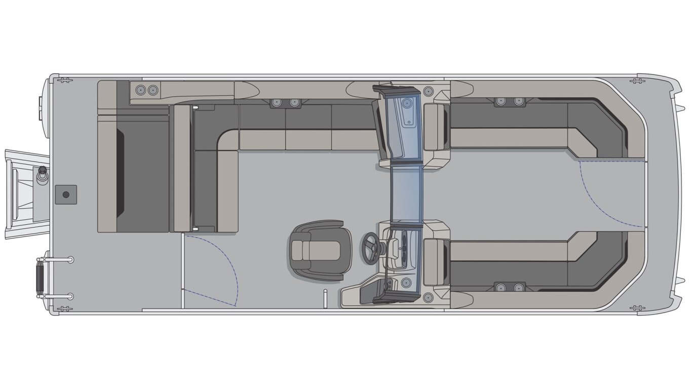 2025 Princecraft Vectra 23 WRL Black Onyx White Edition