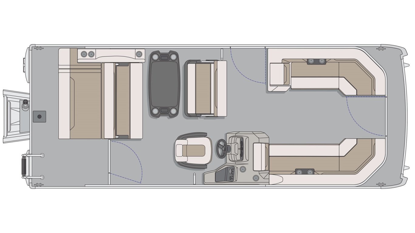 2025 Princecraft Vectra 23 RL Pearl grey Copper Special Edition