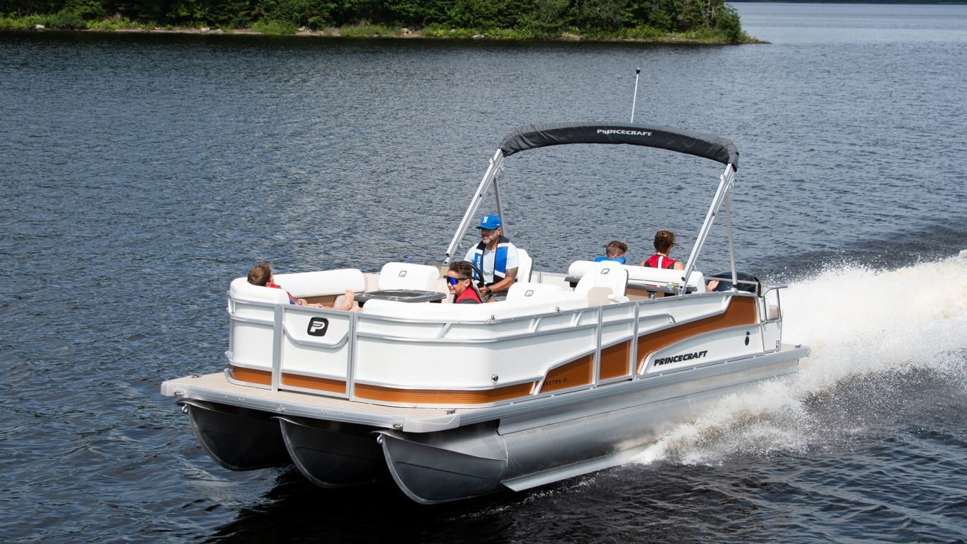 2025 Princecraft Vectra 23 RL Pearl grey Copper Special Edition