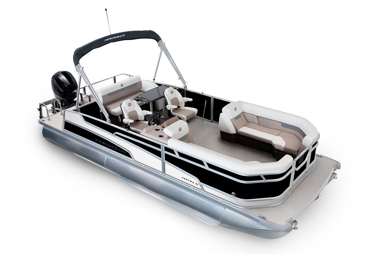 2025 Princecraft Vectra 23 RL Black Onyx White Edition