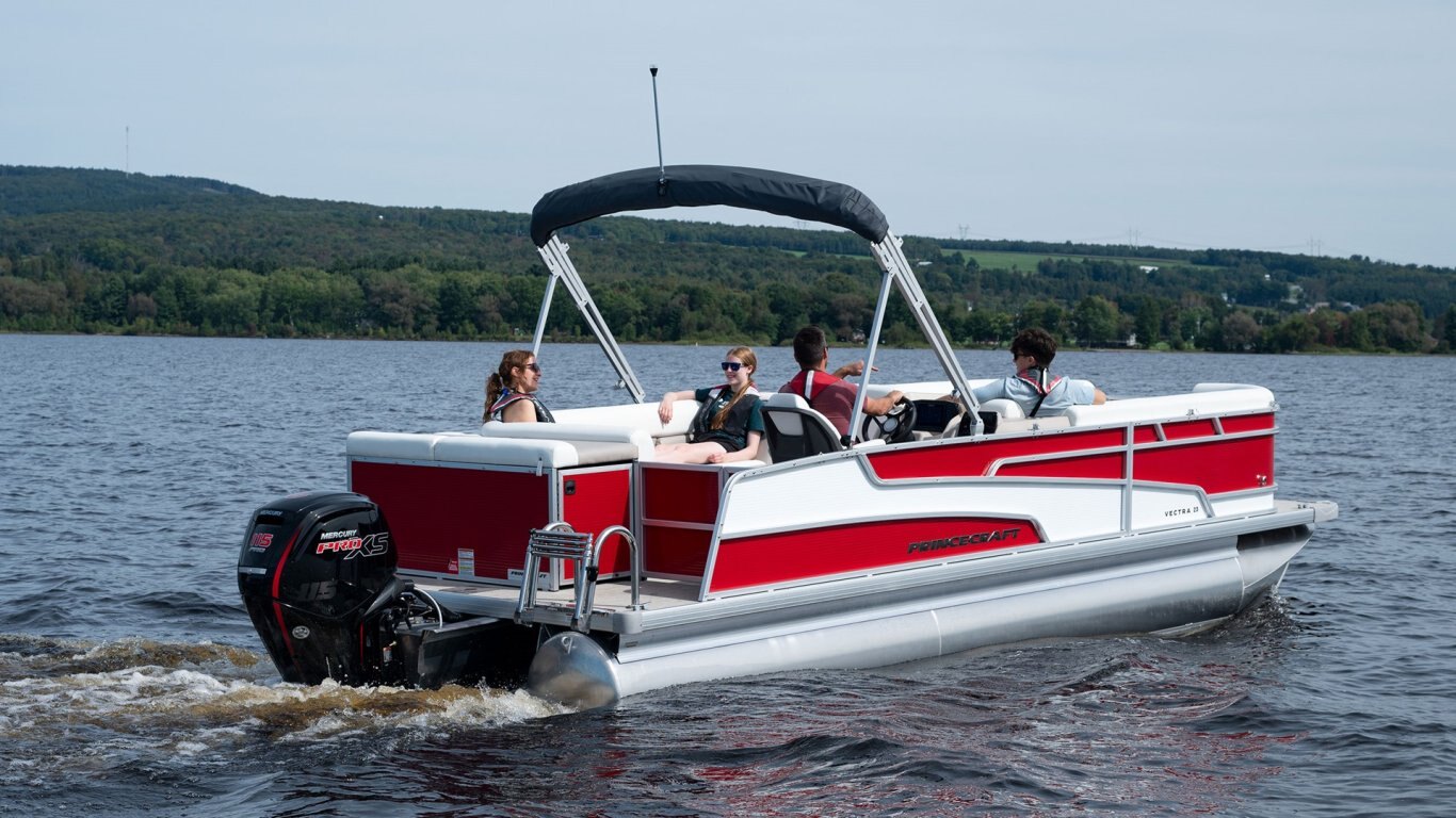 2025 Princecraft Vectra 23 L Ruby red Without edition