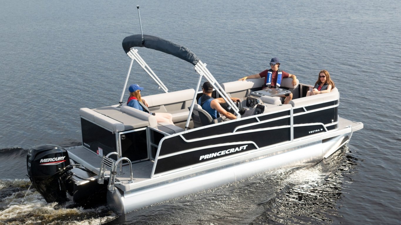 2025 Princecraft Vectra 19 L Miami harbour Nautical Blue Edition