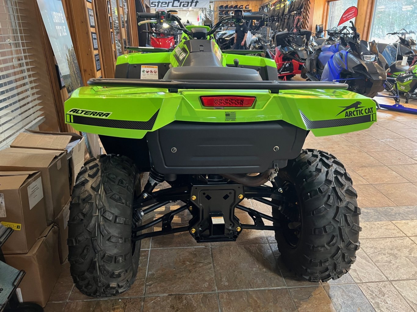 VTT Arctic Cat Alterra 600 2023 Vert & Noir Neuf en Liquidation Rabais de 5000$+tx à ne pas manquer !!!