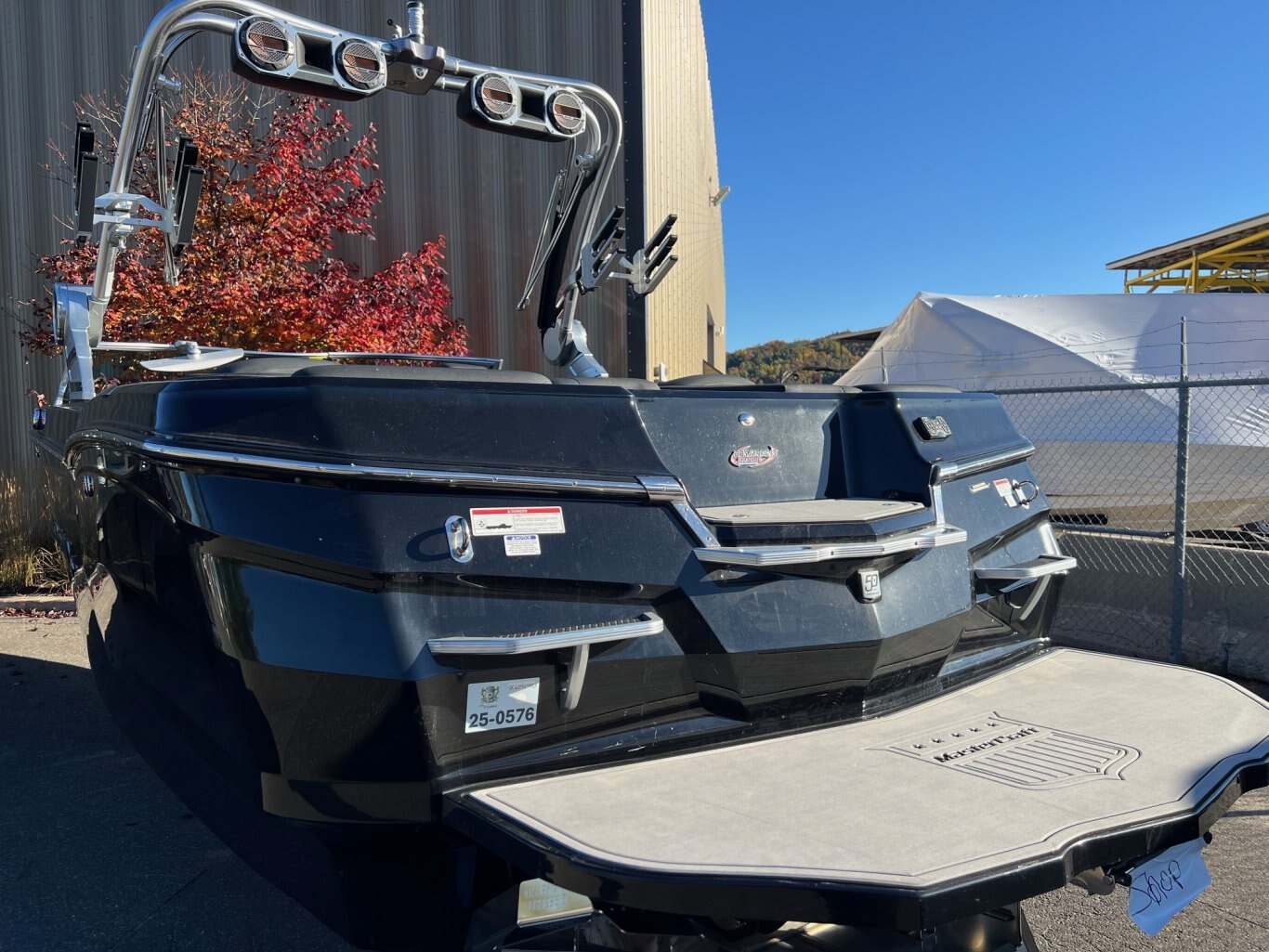 Bateau Mastercraft X Star 2018 Noir sur Noir Moteur Ilmor 6.2l 430hp 181h, Complètement Équipé pour le Wakesurf!