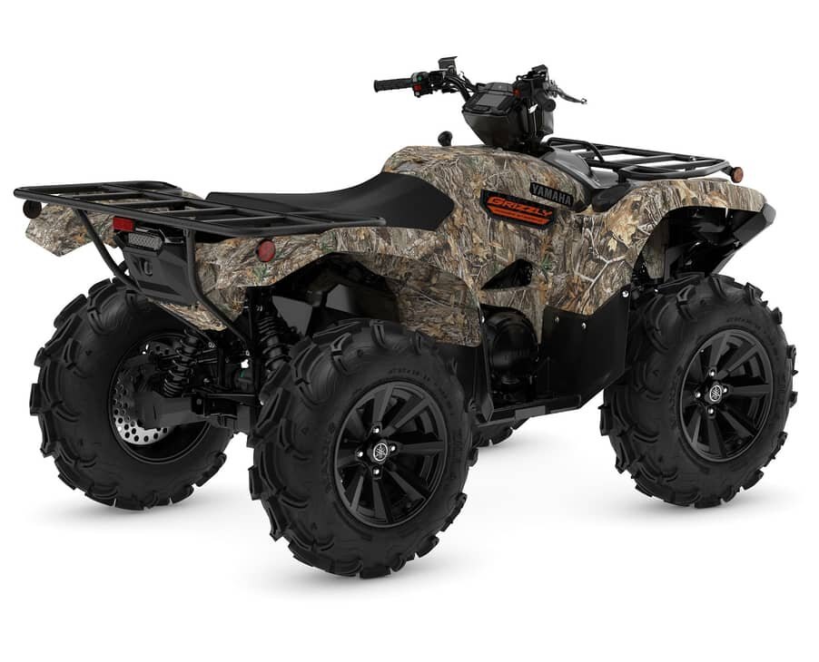 VTT Yamaha Grizzly EPS Camo 2026, Winch, Mags & Pneus Agressifs, Modèle Multi Usage!