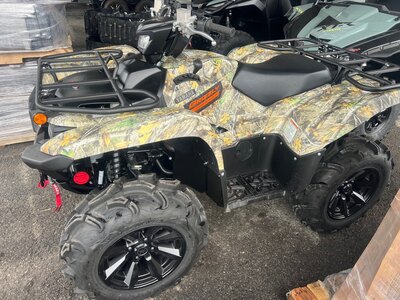 VTT Yamaha Grizzly EPS Camo 2026, Winch, Mags & Pneus Agressifs, Modèle Multi-Usage!