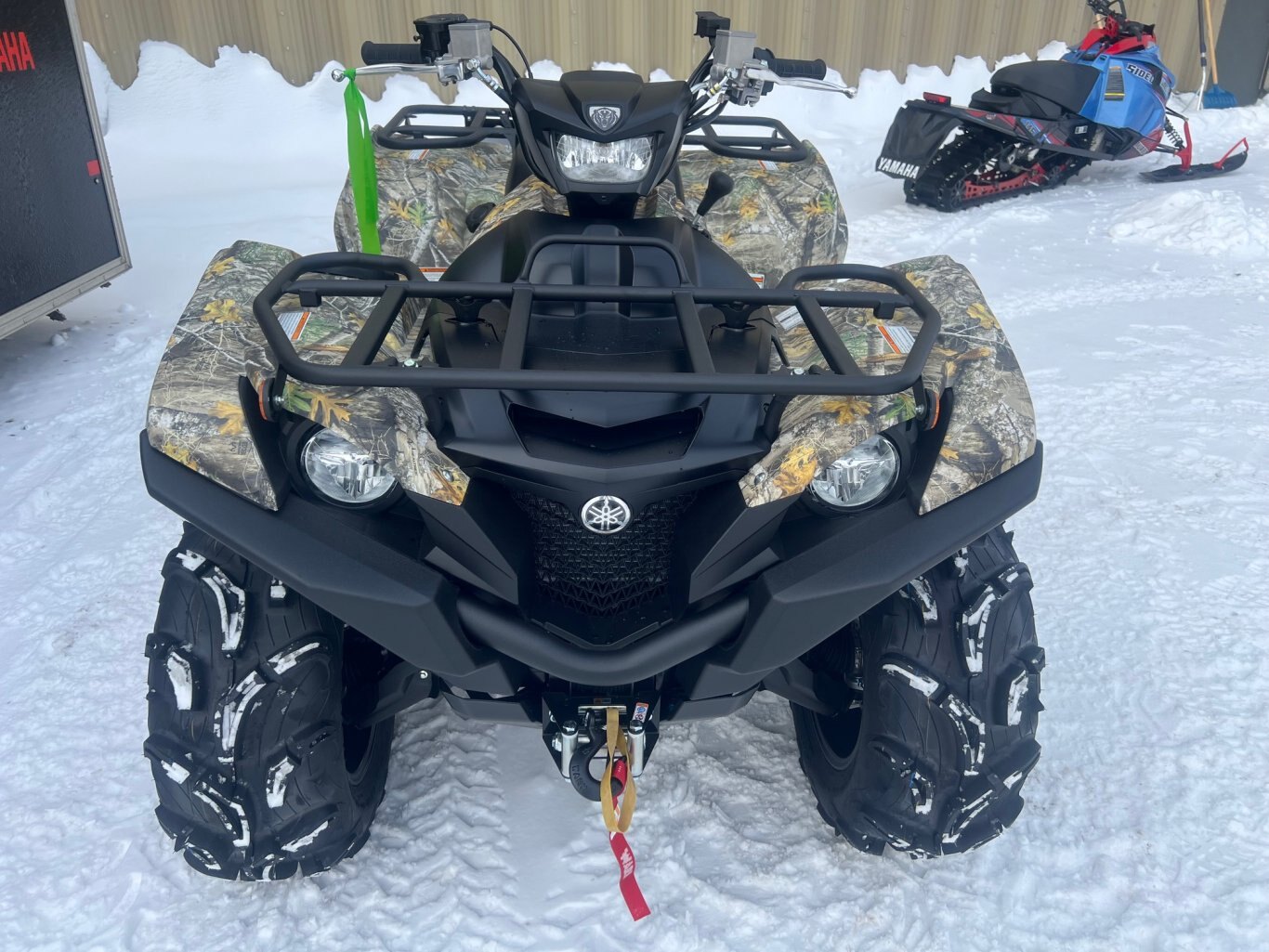 VTT Yamaha Grizzly EPS Camo 2026, Winch, Mags & Pneus Agressifs, Modèle Multi Usage avec Direction Assistée!