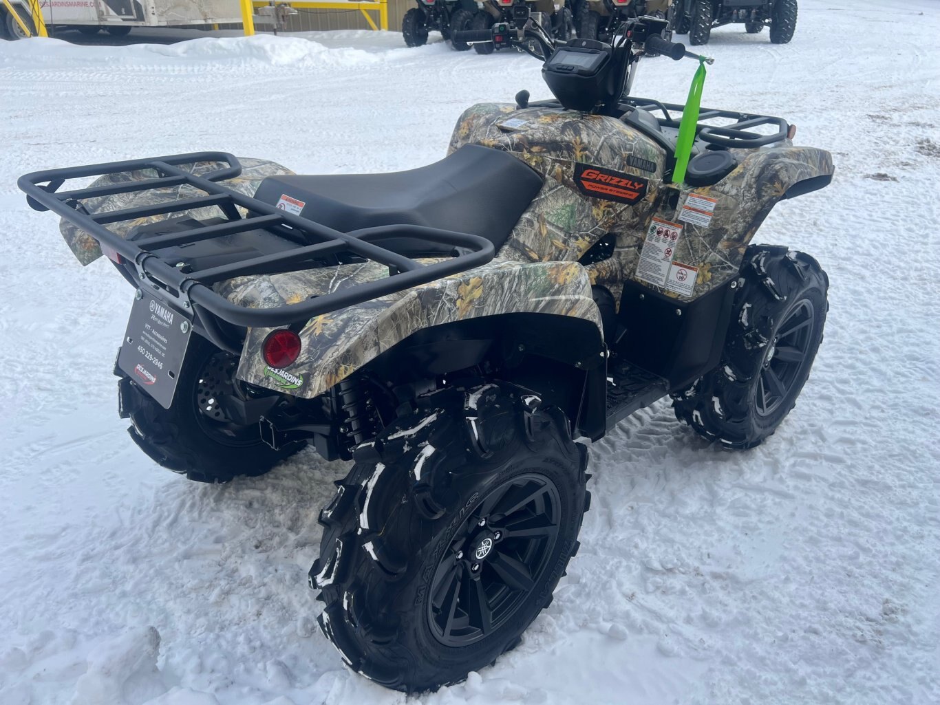 VTT Yamaha Grizzly EPS Camo 2026, Winch, Mags & Pneus Agressifs, Modèle Multi Usage avec Direction Assistée!
