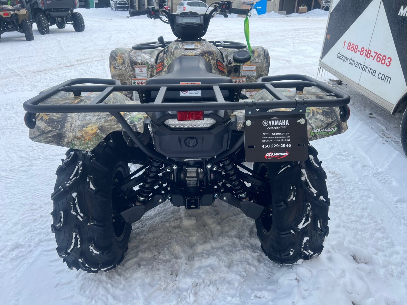 VTT Yamaha Grizzly EPS Camo 2026, Winch, Mags & Pneus Agressifs, Modèle Multi Usage avec Direction Assistée!