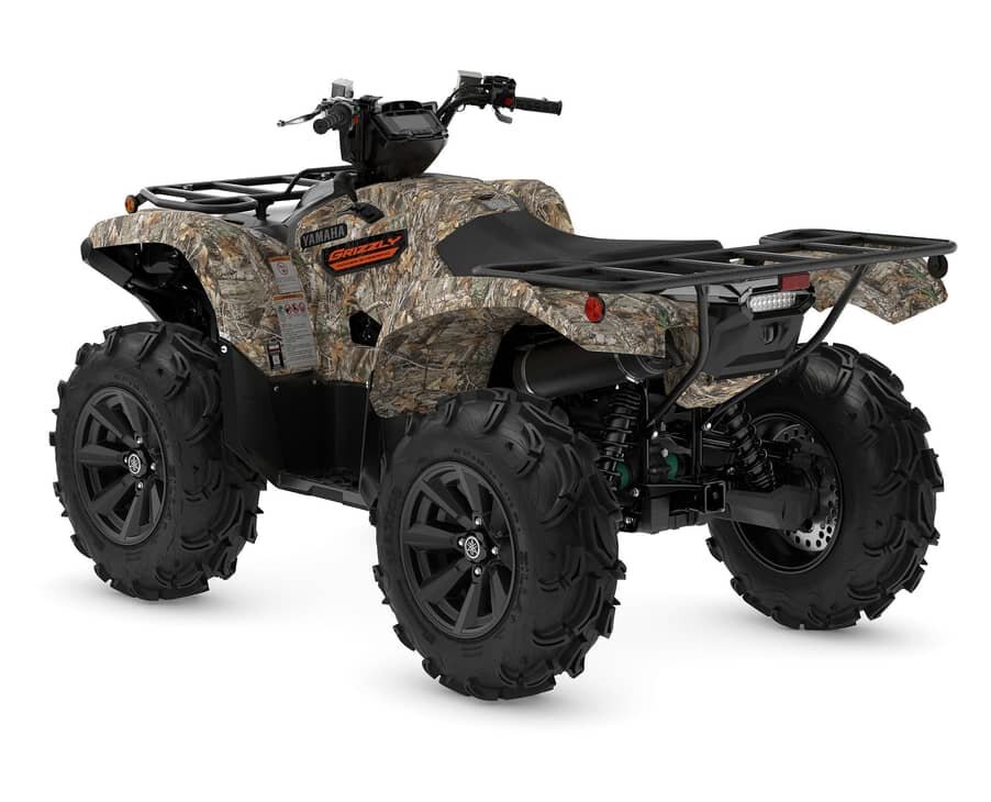 VTT Yamaha Grizzly EPS Camo 2026, Winch, Mags & Pneus Agressifs, Modèle Multi Usage!