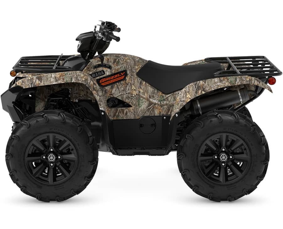 VTT Yamaha Grizzly EPS Camo 2026, Winch, Mags & Pneus Agressifs, Modèle Multi Usage!