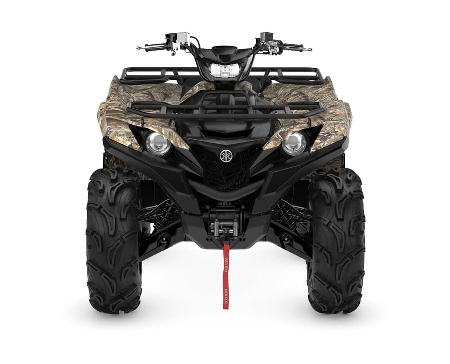VTT Yamaha Grizzly EPS Camo 2026, Winch, Mags & Pneus Agressifs, Modèle Multi Usage!